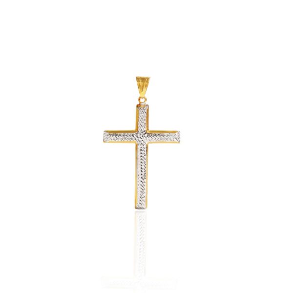 Chiselled Cross Pendant