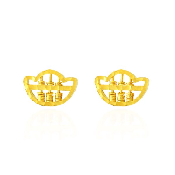 Prosperity Abacus Tael Earstuds