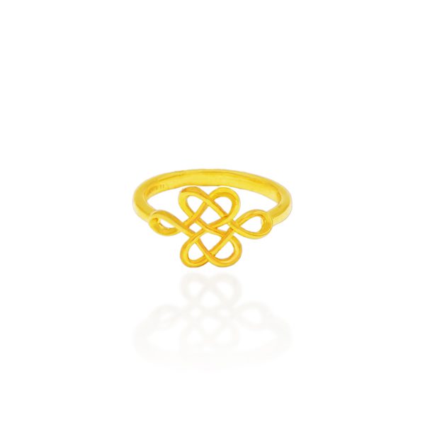 Everlasting Love Knot Ring