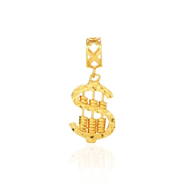 Dollar Abacus Charm